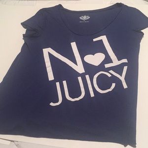 Juicy Couture Navy Tee